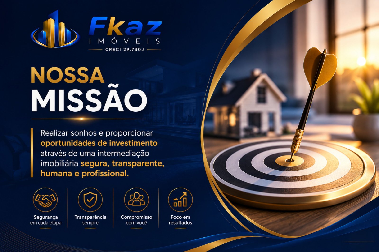 Nossa Missão - FKaz Imóveis